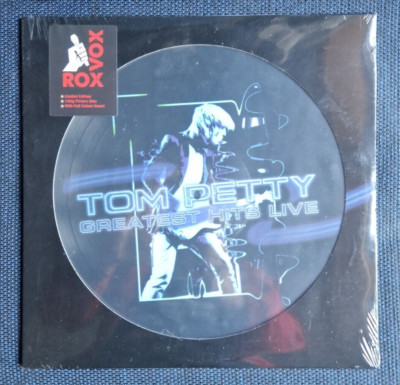 TOM PETTY - GREATEST HITS LIVE (LIM. PICTURE VINYL)  VINYL LP, Neu, Top! Rar