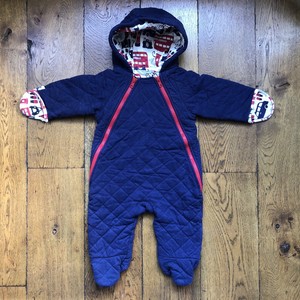 hooded pram suit