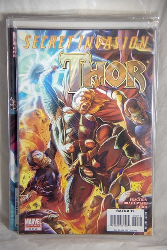 Marvel Limited Series Comic Thor Secret Invasion Issue #1 - 3 - Picture 3 of 6