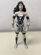 DC Direct Blackest Night Black Lantern WONDER WOMAN Action Figure Used Series 4
