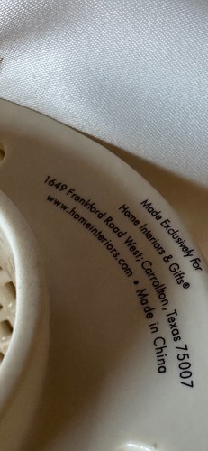 “New”Home Interiors Decorative Candle Shade Ivory “. CX9 - Picture 9 of 10