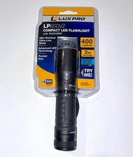 NEW Lux Pro LP600V2 400 Lumen IPX6 Waterproof LED Flashlight w/Hi/Med/Low/Strobe