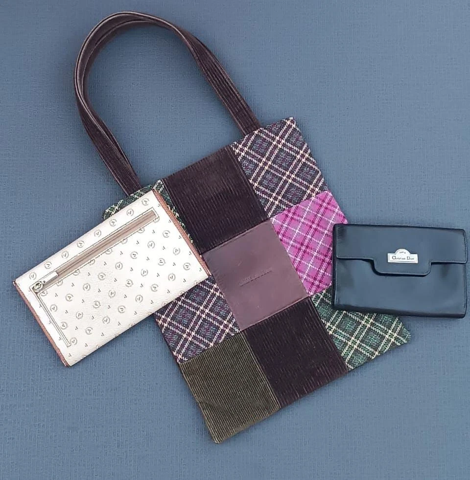 PORTEFEUILLE CHRÉTIEN DIOR VINTAGE / THOMAS BURBERRY / POLLINI