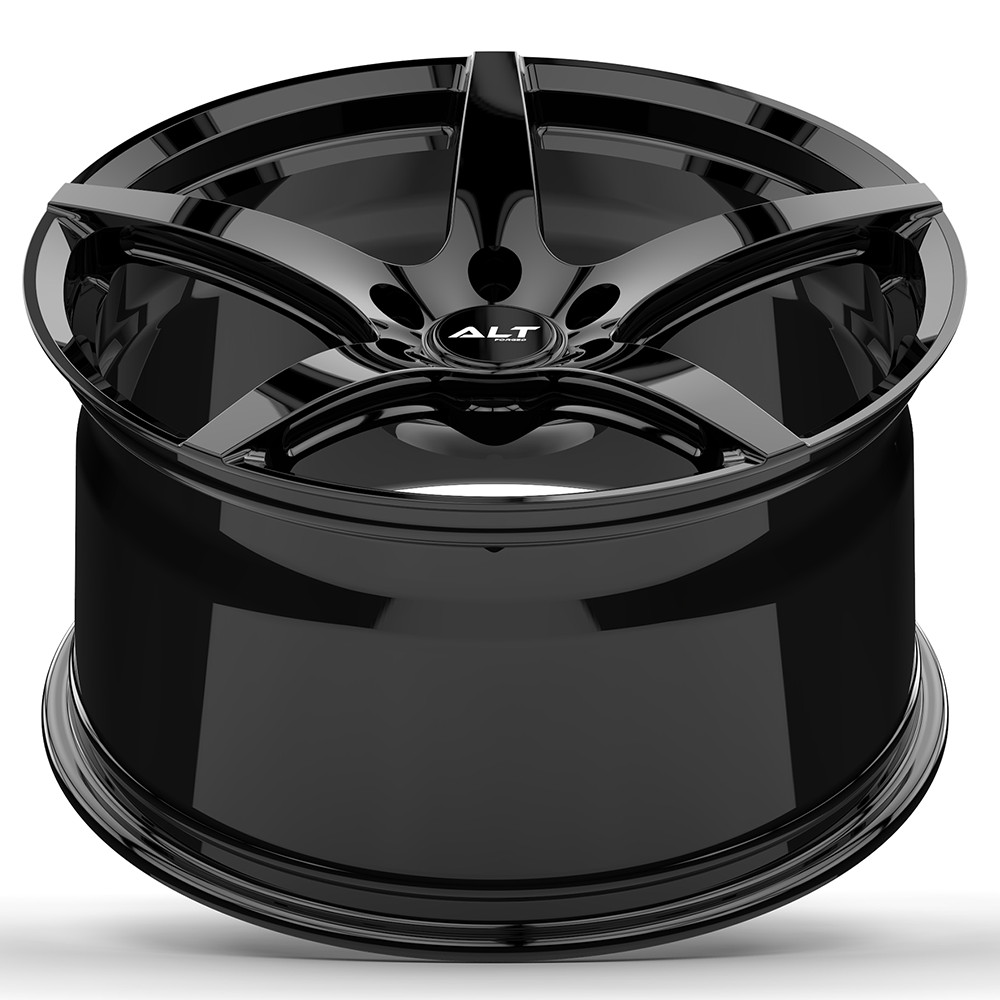 20" 21" ALT ALT25 Forged 5 Spoke Gloss Black Wheels for Lamborghini Huracan