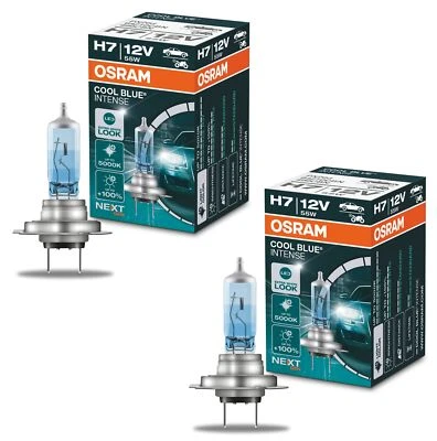2x OSRAM H7 Cool Blue Intense 64210CBN Next Generation Xenon Optik 55W 12V