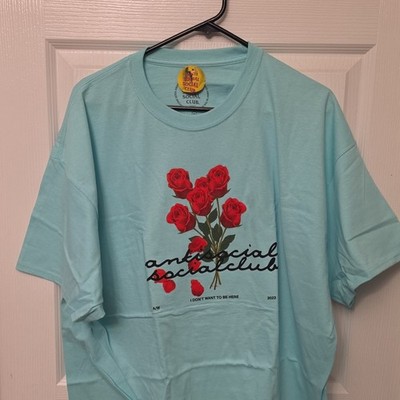 Anti Social Social Club Don't Worry About Me Tee True Celadon 2XL Short Sleeve
