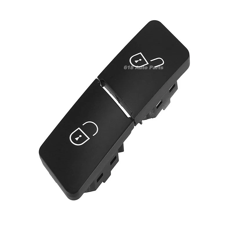 Botón interruptor cerradura puerta asiento conductor delantero izquierdo mercedes-benz w204 w212 2008-2018 Foto 2 de 4