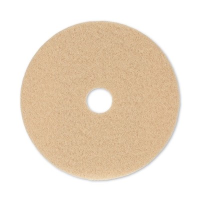 Boardwalk  Ultra High-Speed Floor Pads, Ultra Champagne, 20 Diameter, 5/Carton