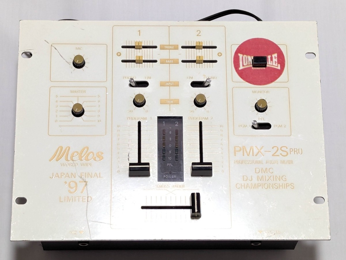 Melos DJ Pro Mixer DMC PMX-2 Battle Championship PMX-2S World