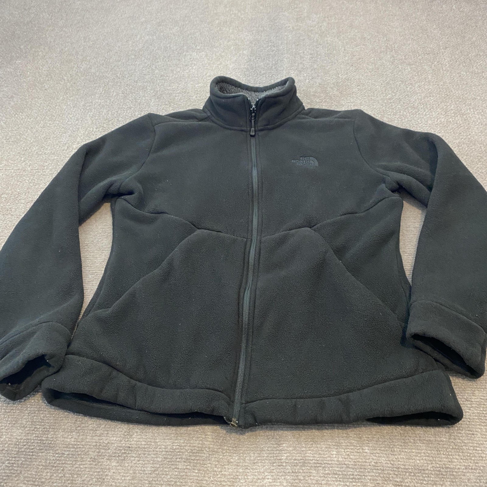 The North Face Jacket Womens XL Black Fleece Full Zip Sherpa Lined Outdoor