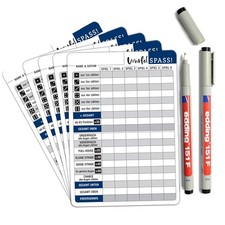 Dice Game Wipeable Including Pens 5X A5 Sheets Reusable With 2...