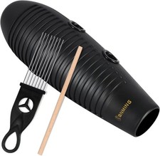 Guiro Instrument 3.9x13 Inch Super Guiro Fish Shaped Latin Percussion Instrument