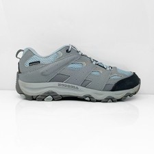 Merrell Boys Moab 3 MK165706 Blue Hiking Shoes Sneakers Size 5 W