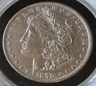 1879p Morgan Silver Dollar 2nd Year Morgan Piece-Of-American History #1098