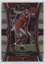 2023 Panini Select Draft Picks Concourse Silver Prizm Kelee Ringo #25 1s8