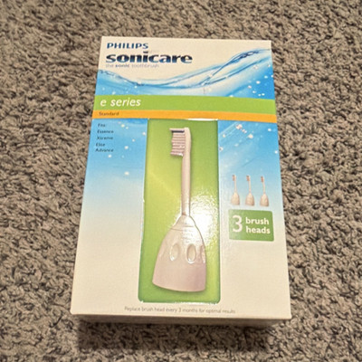 Philips Sonicare e Series Replacement Brush Heads 3-Pack White HX7023