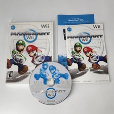 Mario Kart (Wii, 2008) CIB Complete w/ Manual & Insert - NICE DISC! Fast Ship!