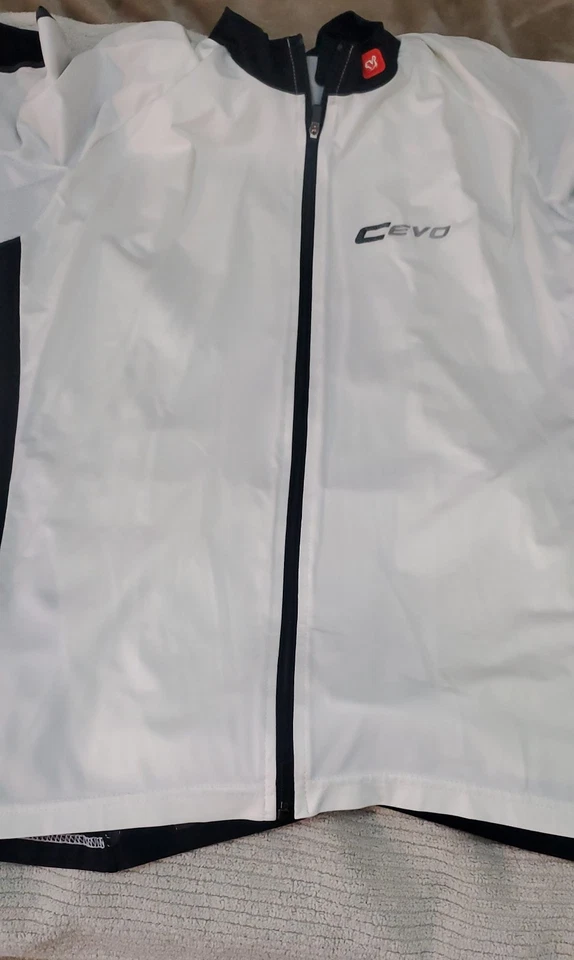 CAMISETA DE CICLISMO DE MARCHI PRO CONTOUR EVO MEDIANA ¡HECHA EN ITALIA! BLANCO Foto 3 de 4