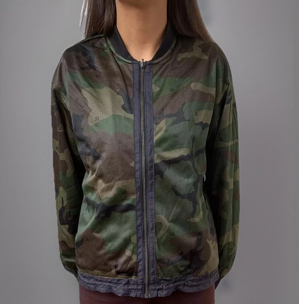 Carhartt WIP W' Dax Giacca Reversibile Nero Mimetico 313 S