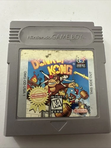 Donkey Kong (Nintendo Game Boy, 1994) Authentic Game Cartridge Only - TESTED