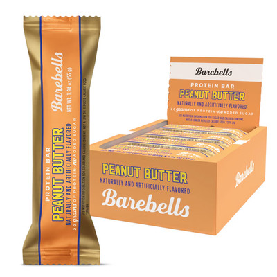 Barebells Protein Bar Peanut Butter Yummy No Added Sugar Healthy 12 Bars NEW