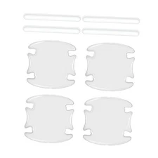 Car Door Handle Protector Car Door Cup Protector, Waterproof 8 PCS Transparent