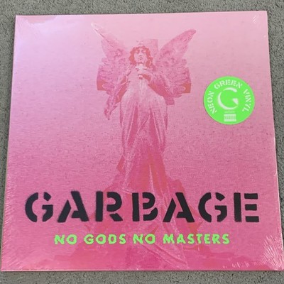 No Gods No Masters by Garbage Green Vinyl Record, 2021 New Sealed