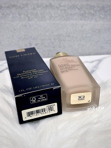 3C2 PEBBLE, Estee Lauder Futurist SkinTint Serum Foundation SPF20, 1oz/30mL, NIB - Picture 5 of 5