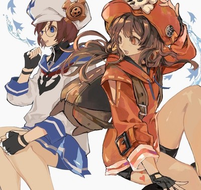 Anime may guilty gear strive pirate hat Custom Gaming Mat Desk