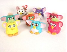 Vintage 1998 McDonald  s Furby Happy Meal Toys   Set of 8