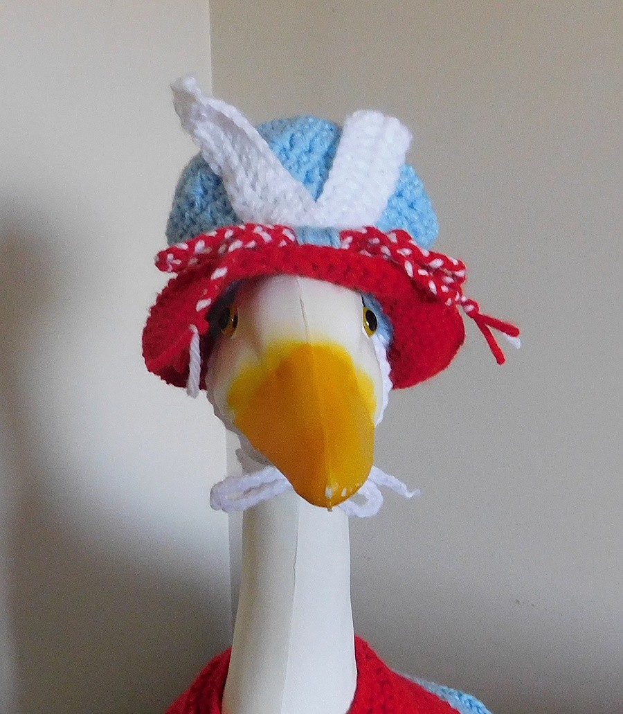 Goose Sweater, Porch Goose Outfit, Outdoor Decor, Goose Outfits, Goose Clothes