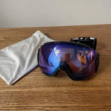 Smith Vice Ski Snowboard Goggles ChromaPop Photochromic Blue Mirror w/ Bag
