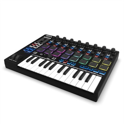 Reloop Keypad Pro Compact USB-MIDI DAW workstation with full Bitwig Black