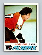 1977-78 Topps #185 Reggie Leach Philadelphia Flyers