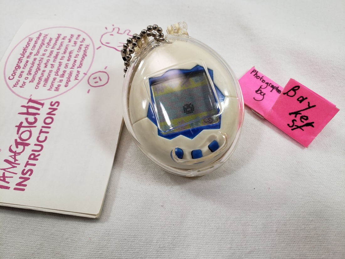 Tamagotchi Generation 1 ENGLISH Plastic Hard Case Blue White tama