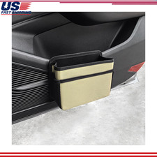 Foldable Car Trash Can Hanging Storage Box Multi Pocket Design Inccolor Beige Foldable Car Trash Can Hanging Storage Box Multi Pocket Design Inccolor Beige