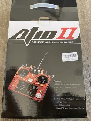 Radiolink  At10ii Rc Transmitter 2.4g Remote Control System With R12ds - Orange