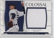 2022 Panini National Treasures Colossal Materials 11/99 Casey Mize #CLM-CM 0ud4