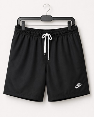 #ad 34x6 Nike Men#x27;s Black Club Woven Flow Shorts $29.00