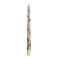 4Er Pack Ebersbacher Adventskalenderkerzen Gelackt, Weiß, (Ø X H) 22 X 290 Mm