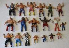 WWF Vintage 80's LJN Rubber Guy Figure Lot Used Wrestling Toys WCW OSFTM Thumb