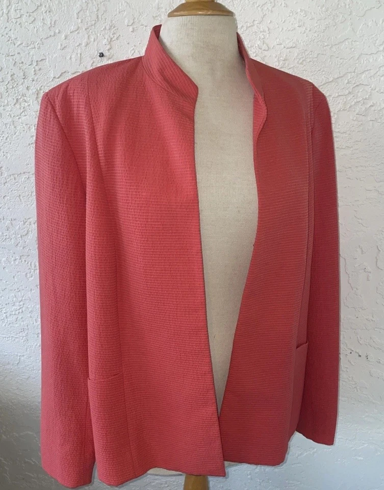 Blazer Jones New York Signature Mujer 20W Naranja Foto 2 de 4