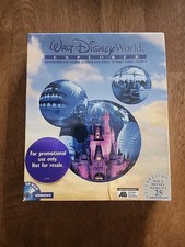 Walt Disney World Explorer 25th Anniversary Windows CD-Rom Big Box 1996 SEALED