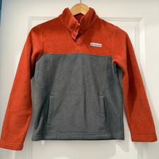 Columbia Steen 1/4 snap Fleece Pullover size M 10/12