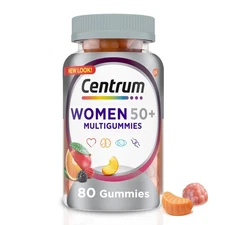 Centrum Multigummies Womens 50 Plus Gummy Multivitamin With Vitamin B, D & E