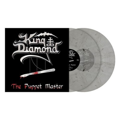 King Diamond The Puppet Master' 2x12'' Clear w/ Black Smoke Vinyl - NEW