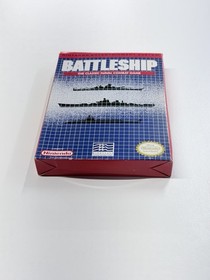 Battleship (Nintendo NES) COMPLETE w/ Box manual game Tested