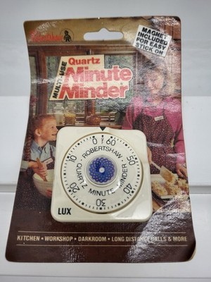 Vintage Robertshaw Quartz Minute Minder Household Timer
