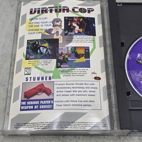 Virtua Fighter 2 (Sega Saturn, 1996) COMPLETE CIB Tested Works 100% & Cleaned!