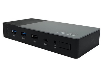 Original MSI MS-1P15 USB-C Gaming Triple Monitor Dock Station Gen 2 NO ADAPTER